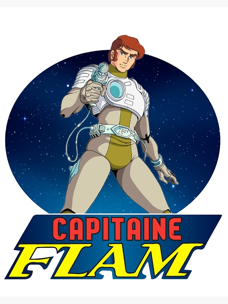 Capitaine Flam (Captain Future) | Art Board Print