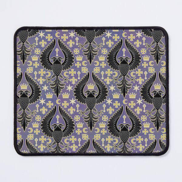 Item preview, Heraldic Eagle - Black and Purple designed and sold by Carina Parry Studios.