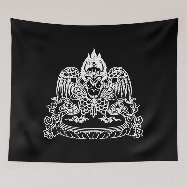 Item preview, Tibetan Vajrayana Dharma Garuda Mythical Bird Buddhism Design  	 designed and sold by fctqffqggy27.