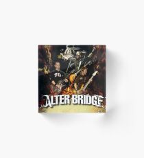 alter bridge tour 2018 Acrylic Block