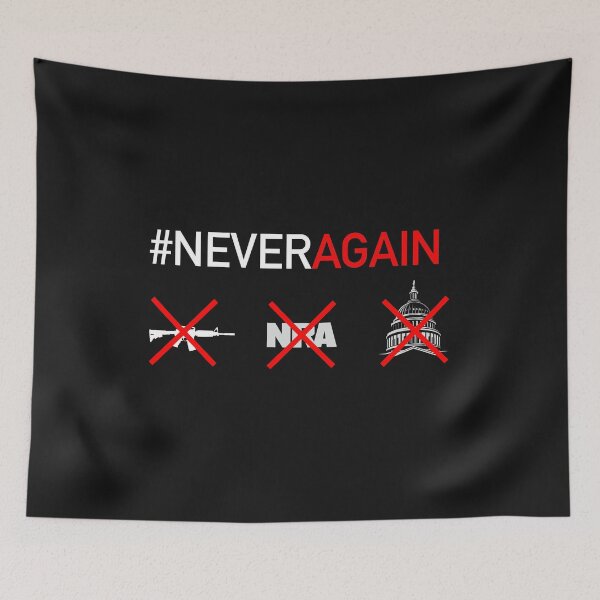 Item preview, Never Again...show your support! designed and sold by RariTee.