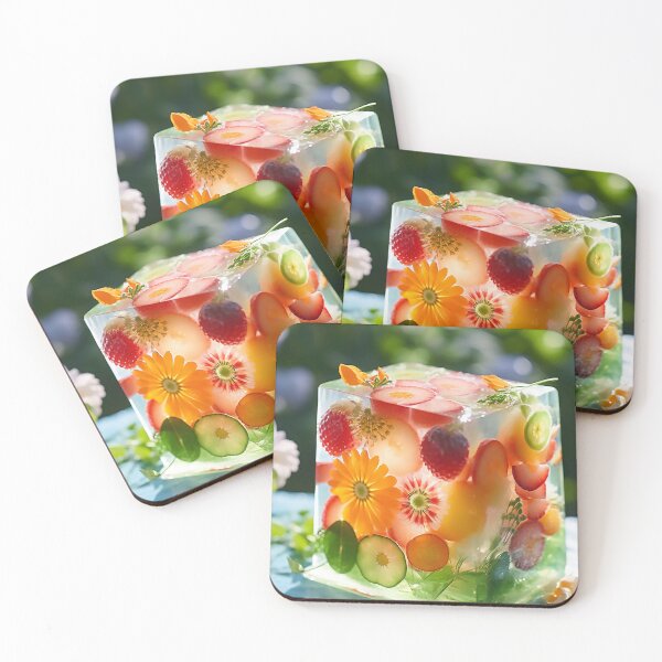 Item preview, Floral fruit aspic solarium designed and sold by WallWhimsyWorks.
