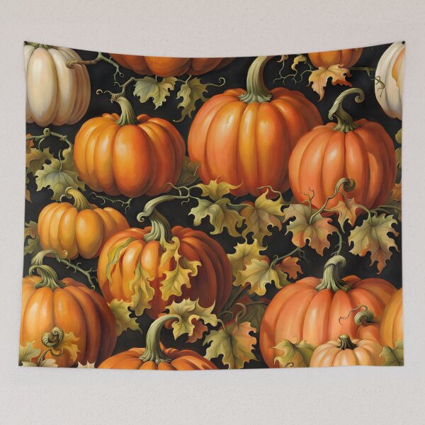 Item preview, Vintage Pumpkin Patch designed and sold by DiscoGypsyFish.