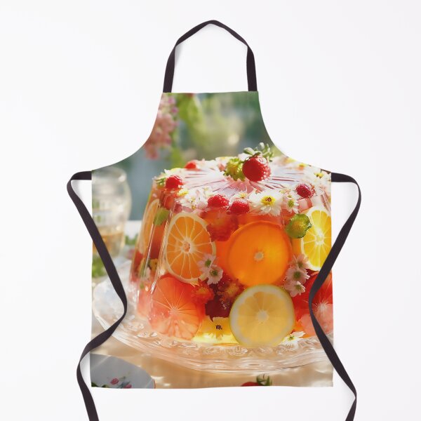 Item preview, Floral fruit aspic solarium designed and sold by WallWhimsyWorks.