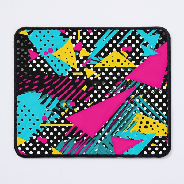 Item preview, Funky 80s and 90s Nostalgia Pop Pattern designed and sold by AeonAcademy.