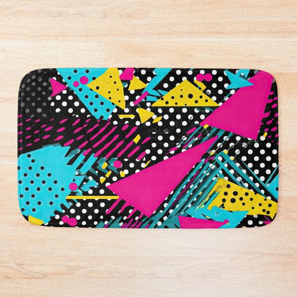 Item preview, Funky 80s and 90s Nostalgia Pop Pattern designed and sold by AeonAcademy.