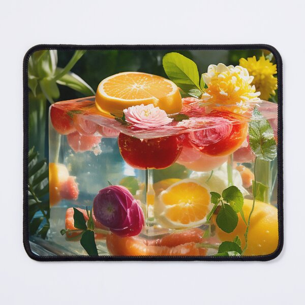 Item preview, Floral fruit aspic solarium designed and sold by WallWhimsyWorks.