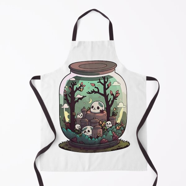 Item preview, Halloween Graveyard in a jar designed and sold by Inky-Spiration.