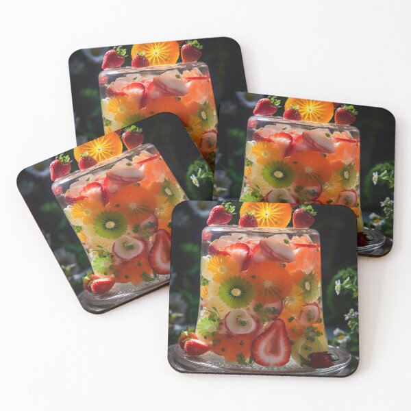 Item preview, Floral fruit aspic solarium designed and sold by WallWhimsyWorks.