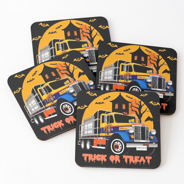 Item preview, Halloween truck  a43 designed and sold by RedWolfDisigne.