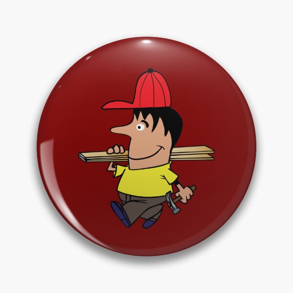 Item preview, Craftsman on construction, builder hammer, boards   designed and sold by Kamalivard.