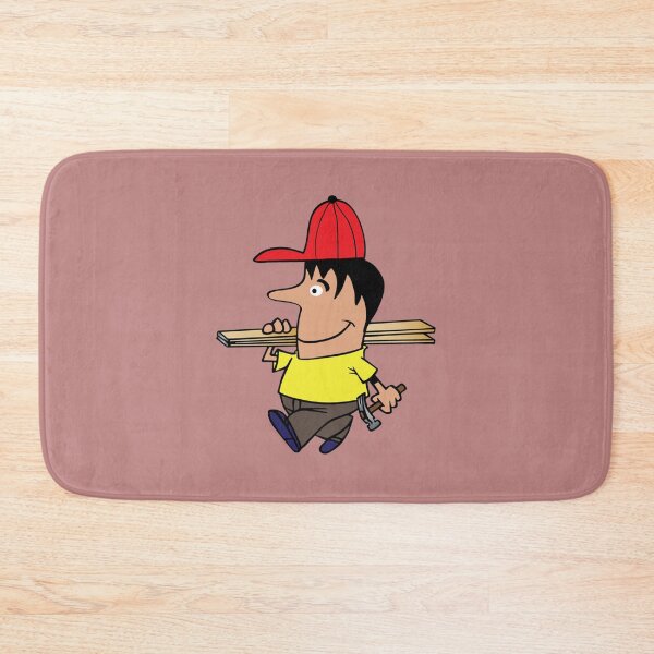 Item preview, Craftsman on construction, builder hammer, boards   designed and sold by Kamalivard.
