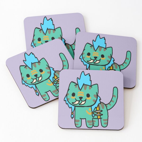 Item preview, neko atsume feral druid  designed and sold by JeylaPerreault.