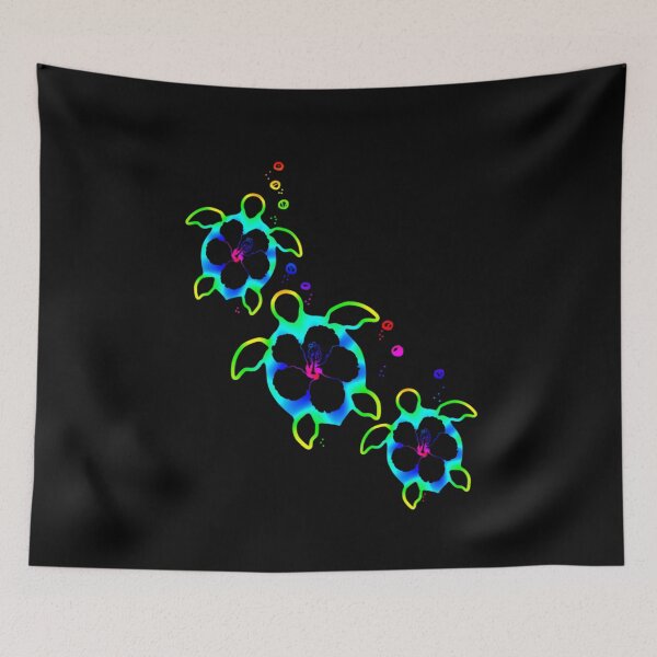 Item preview, Tie Dyed Honu Turtles  	 designed and sold by fctqffqggy27.