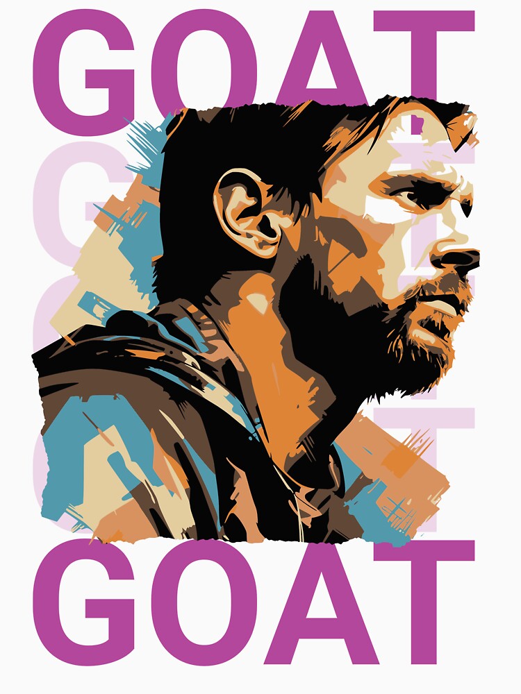 Lionel Messi GOAT King Of Football T-Shirt