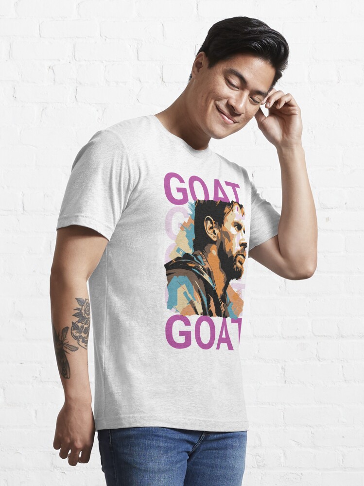 Lionel Messi GOAT King Of Football T-Shirt