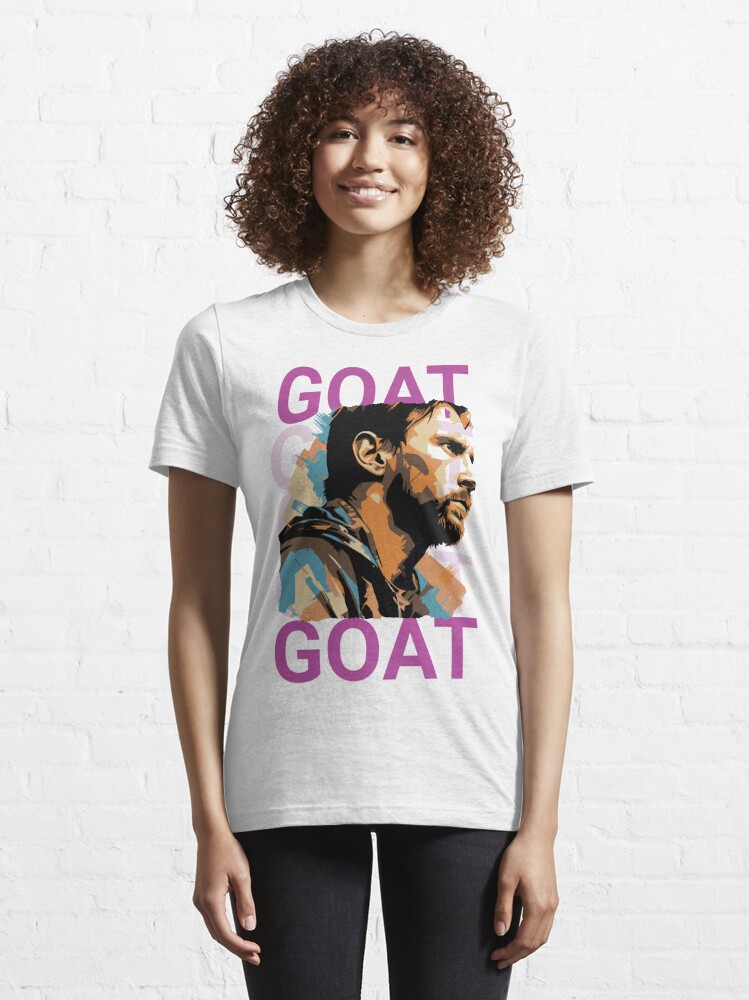 Lionel Messi GOAT King Of Football T-Shirt