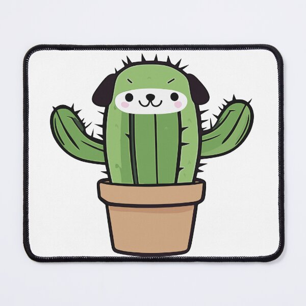 Item preview, Dog Cactus art illustration designed and sold by Niktarka.