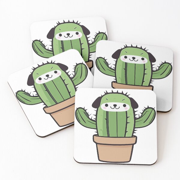 Item preview, Dog Cactus art illustration designed and sold by Niktarka.