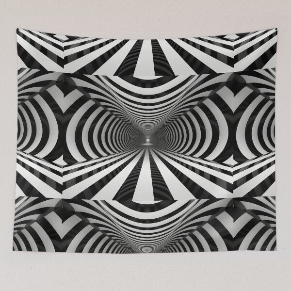 Aperçu de l'œuvre Op art créée et vendue par pinkal.