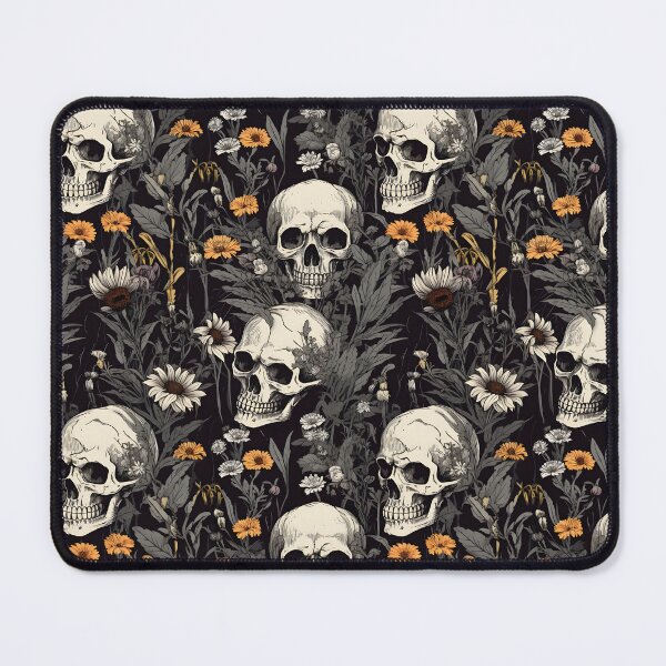 Item preview, Gothic Dreams: Faded Skulls and Haunting Wildflowers designed and sold by trendyzcom.