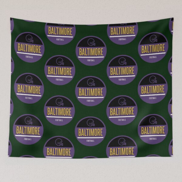 Item preview, Baltimore retro football designed and sold by stiedemannlura.