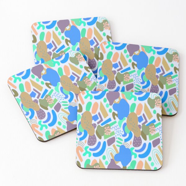 Item preview, Abstract Art Lover nr 2 Psychedelic  Graphic design, Abstraction, bold colorful abstract playful design inspired by nature designed and sold by Adri Barnard.