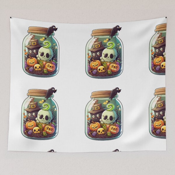 Item preview, More Halloween in a Jar designed and sold by Inky-Spiration.