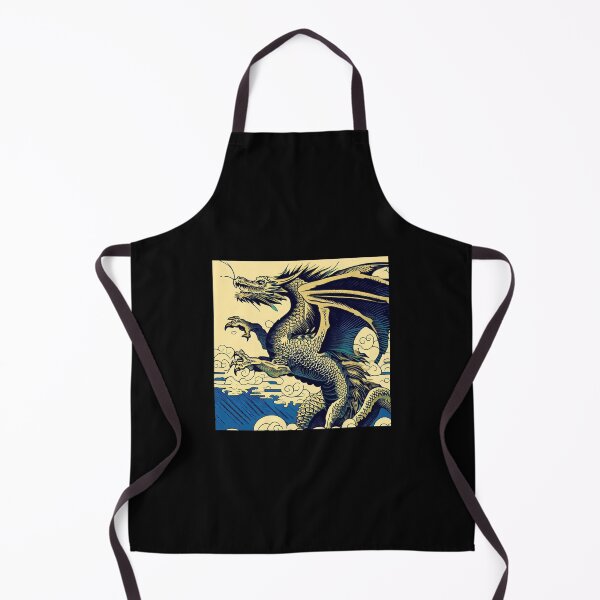 Artikelvorschau, Fantasy-Europäischer Drache - Holzschnitt 3 entworfen und verkauft von CrankyOldDude.