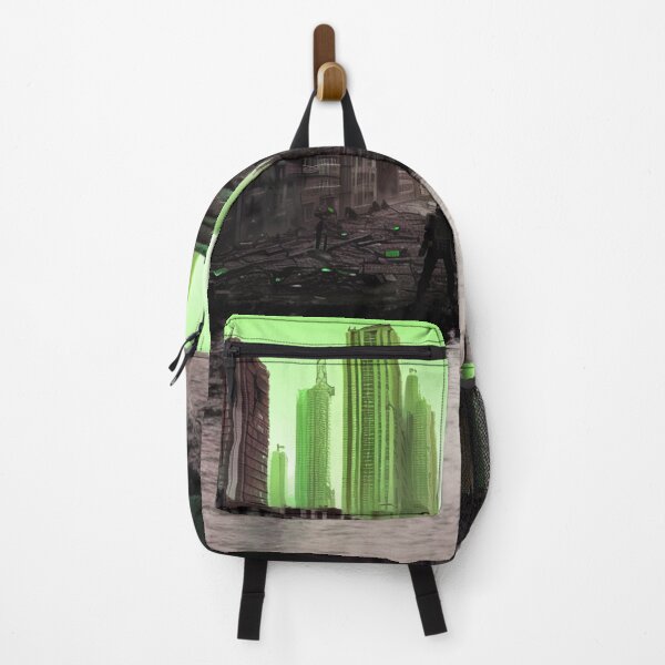 Item preview, Postapocalyptic Dystopian City Green designed and sold by SassyArtistry.