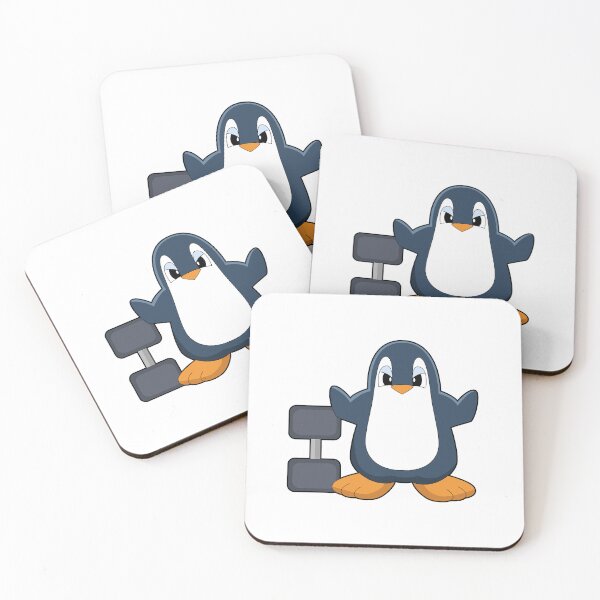 Item preview, Penguin Bodybuilding Dumbbell designed and sold by Snabdesign84.