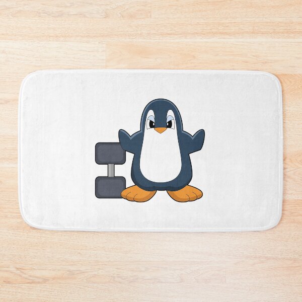 Item preview, Penguin Bodybuilding Dumbbell designed and sold by Snabdesign84.