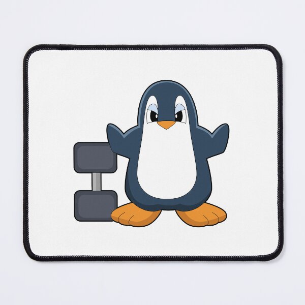 Item preview, Penguin Bodybuilding Dumbbell designed and sold by Snabdesign84.
