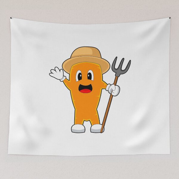 Item preview, Carrot Farmer Rake designed and sold by Snabdesign84.