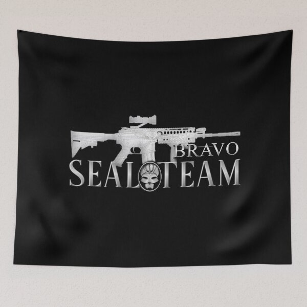 Item preview, SEAL TEAM BRAVO SILVER  designed and sold by THE AMERICAN TEEVANGELIST.