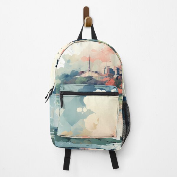 Item preview, Cityscape With Birds In The Sky designed and sold by alacaz.