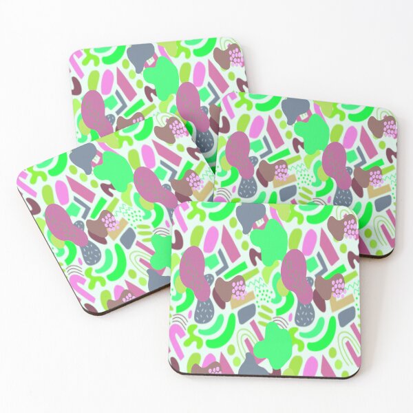 Item preview, Abstract Art Lover nr 2 Psychedelic  Graphic design 4, Abstraction, bold colorful abstract playful design inspired by nature designed and sold by Adri Barnard.