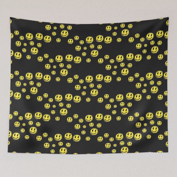 Item preview, Smiley Face Wallpaper Patern Retro Vintage Design   designed and sold by liatim.