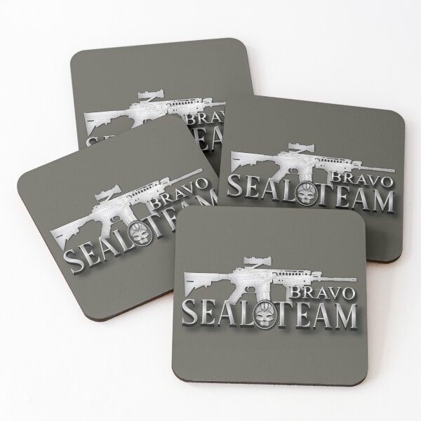 Artikelvorschau, SEAL TEAM BRAVO SILBER entworfen und verkauft von THE AMERICAN TEEVANGELIST.