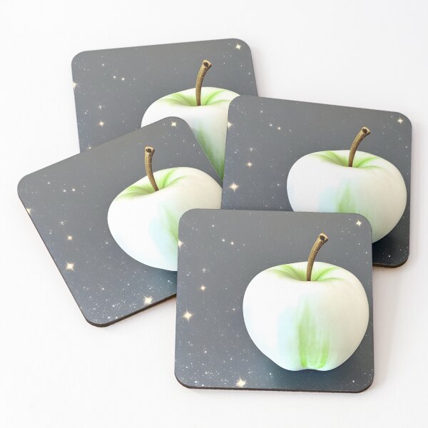 Item preview, White Green Apple Stardust designed and sold by Everythingstakn.