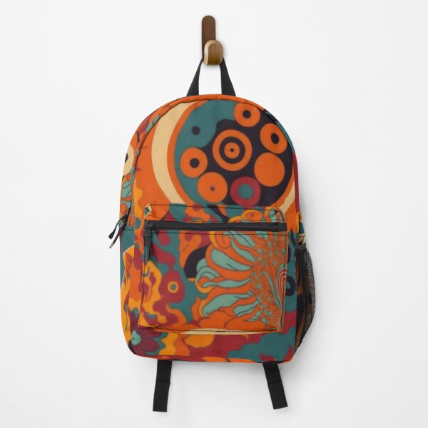 Item preview, Flower Power Colourful Flower Pattern designed and sold by druidwolfart.