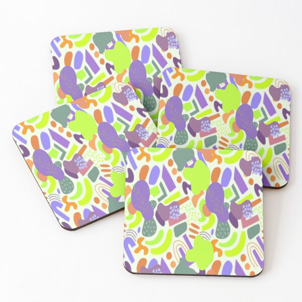 Item preview, Abstract Art Lover nr 2 Psychedelic  Graphic design 5, Abstraction, bold colorful abstract playful design inspired by nature designed and sold by Adri Barnard.