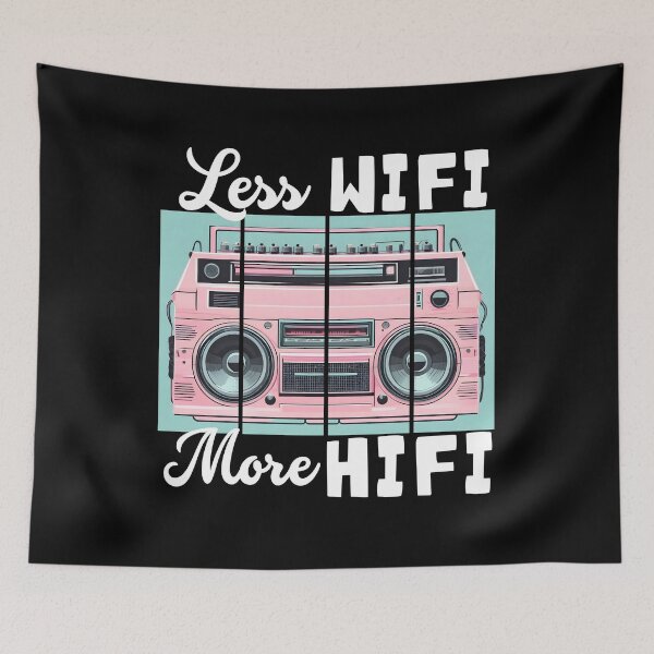 Artikelvorschau, Weniger WLAN, mehr Hifi – 80er Boombox entworfen und verkauft von FlamingoVibes.