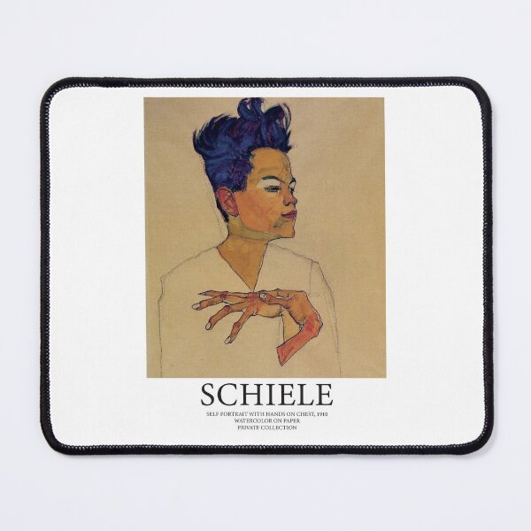 Item preview, Egon Schiele // Self Portrait art poster designed and sold by 33ll.