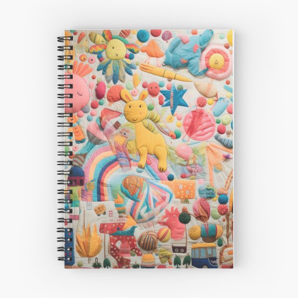 Item preview, Colorful Fairy Tale Creatures and Toys - Design for Children's Bedding and Apparel designed and sold by AIPICCRAFT.