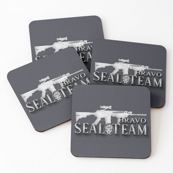 Artikelvorschau, SEAL TEAM BRAVO SILBER entworfen und verkauft von THE AMERICAN TEEVANGELIST.