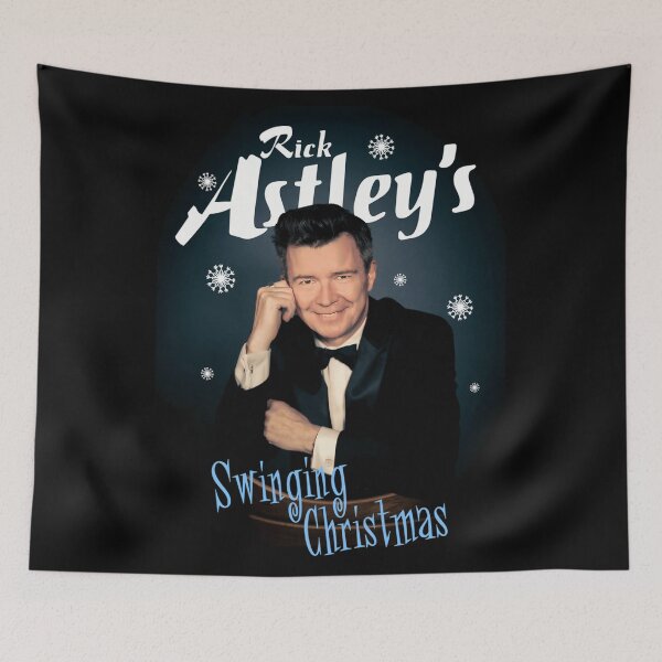 Item preview, Rick Astley Swinging Christmas. designed and sold by MaximImmortal.