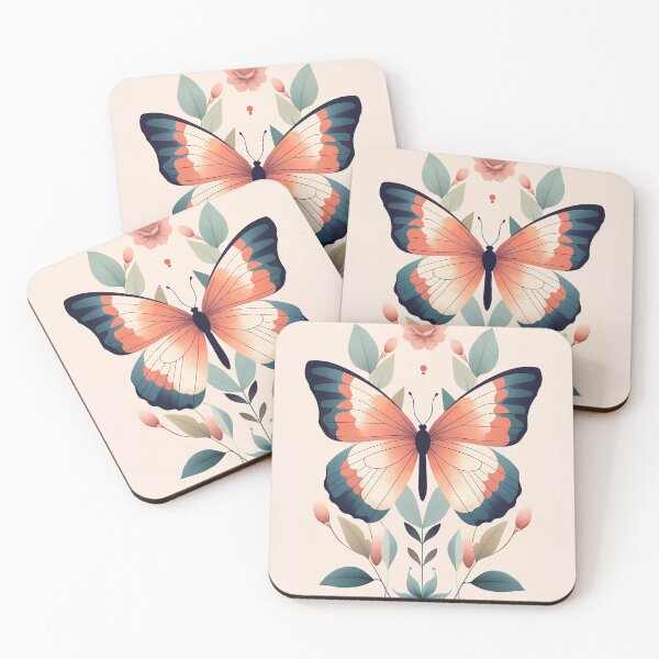 Item preview, A colorful butterfly is stunning and vibrant designed and sold by WallWhimsyWorks.