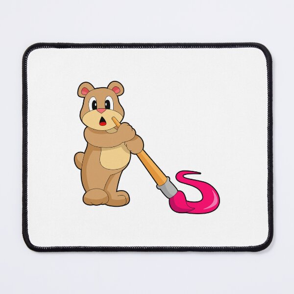 Item preview, Bear Painting Paint brush designed and sold by Snabdesign84.
