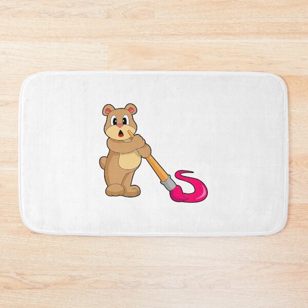 Item preview, Bear Painting Paint brush designed and sold by Snabdesign84.